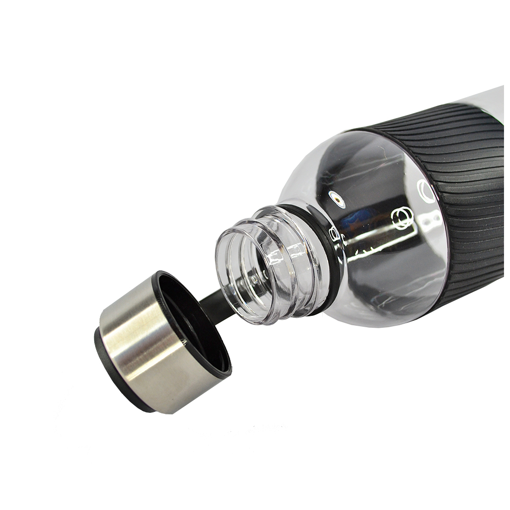 Пляшка для води Line Art Limpid 850 мл чорний (20222LA-01) - зображення 6