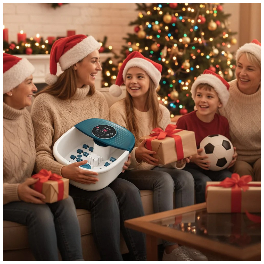 Масажна ванночка для ніг NAIPO XKAM-SPA18 зелений - изображение 7