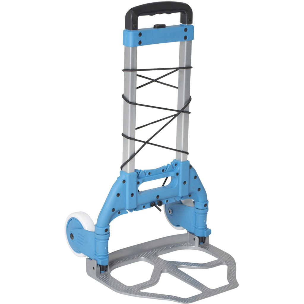 Сумка-візок Bo-Camp господарський Trolley Foldable 75 kg Сріблястий/Синій (5267283) - зображення 2