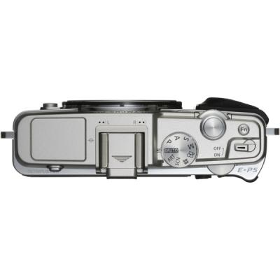 Цифровий фотоапарат Olympus E-P5 Body Silver (V204050SE000) - зображення 4