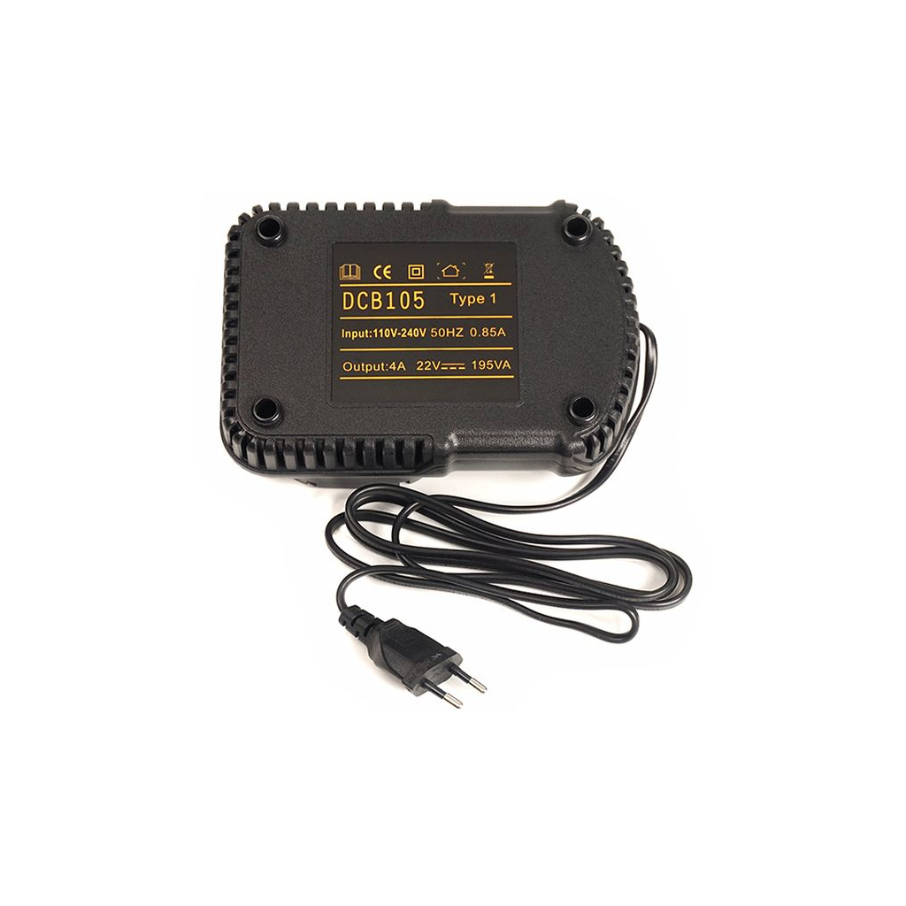 Зарядний пристрій для акумуляторів інструменту PowerPlant для DeWALT 10.8-18V (DEW-DCB112) (TB921188) - зображення 3