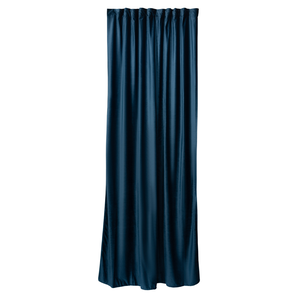 Штора Ardesto велюр 100% поліестер,150х270 см синій темний (ART1030NA) - зображення 1
