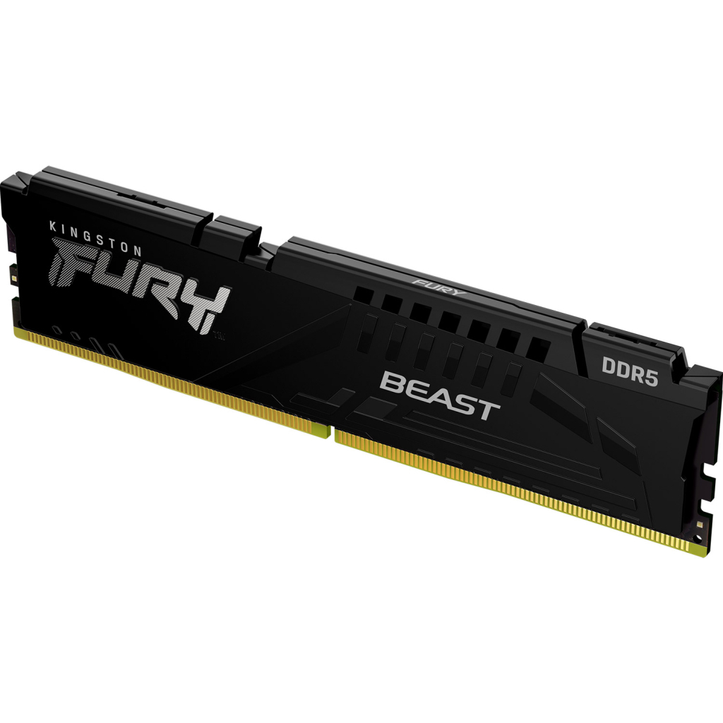 Модуль пам'яті для комп'ютера DDR5 16GB 6800 MHz Beast Black Kingston Fury (ex.HyperX) (KF568C34BB-16) - зображення 2