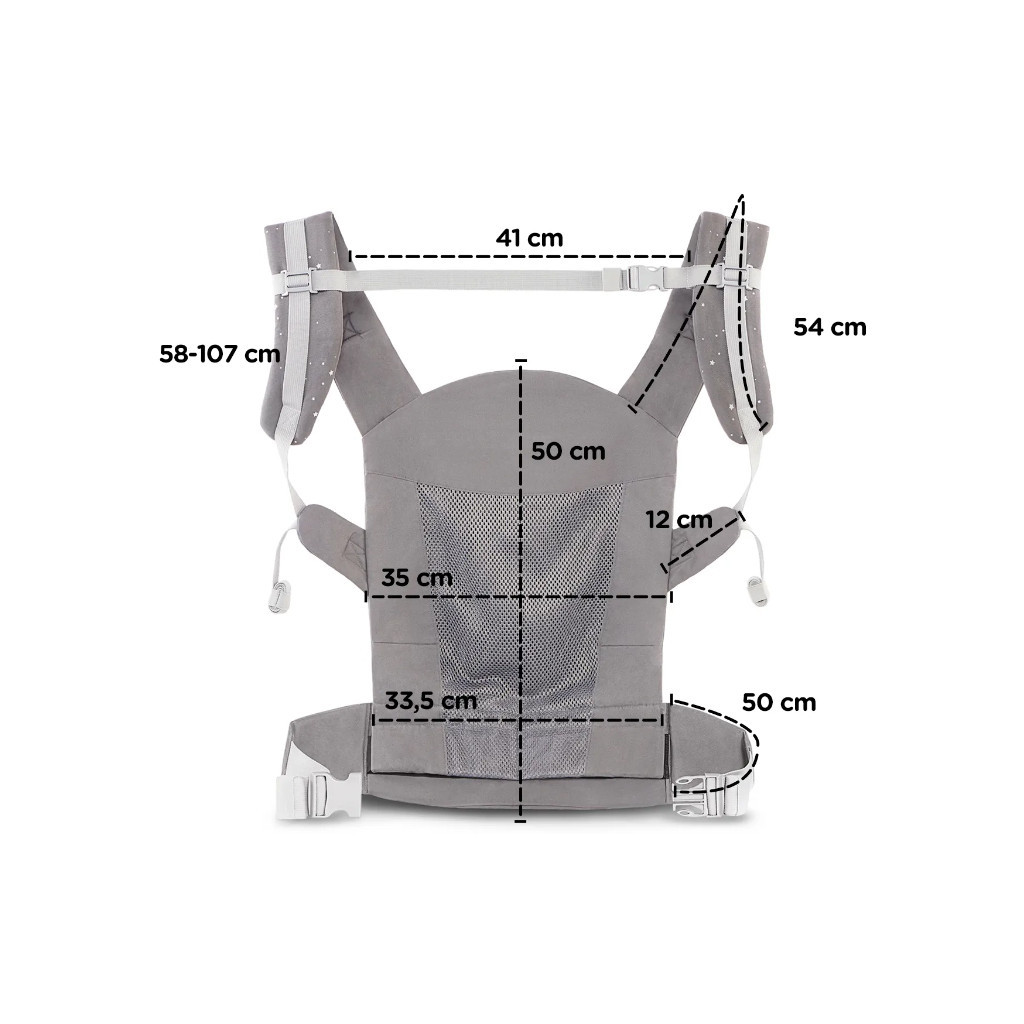 Рюкзак-переноска Kinderkraft Huggy Bird (5902533914432) - изображение 11