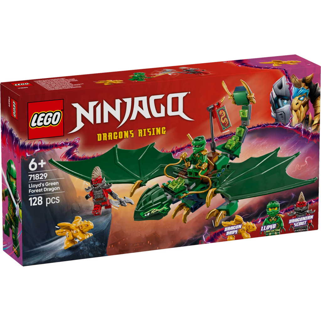 Конструктор LEGO Ninjago Зелений лісовий дракон Ллойда (71829) - зображення 1