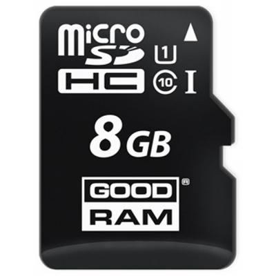 Карта пам'яті Goodram 8GB microSDHC class 10 UHS-I (M1AA-0080R11) - зображення 1