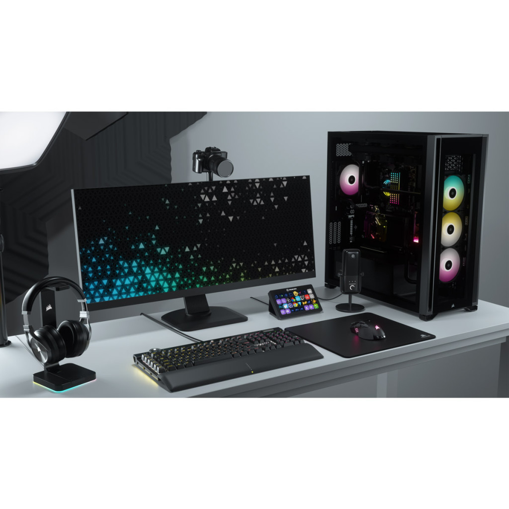 Корпус Corsair iCUE 7000X RGB Tempered Glass Black (CC-9011226-WW) - зображення 9