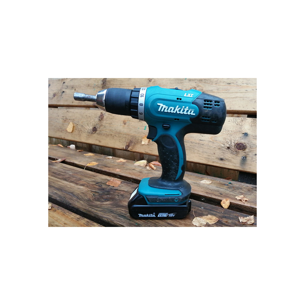 Шуруповерт Makita DDF453SYX4, 18В, 1.5Ah х 2шт, кейс - зображення 2
