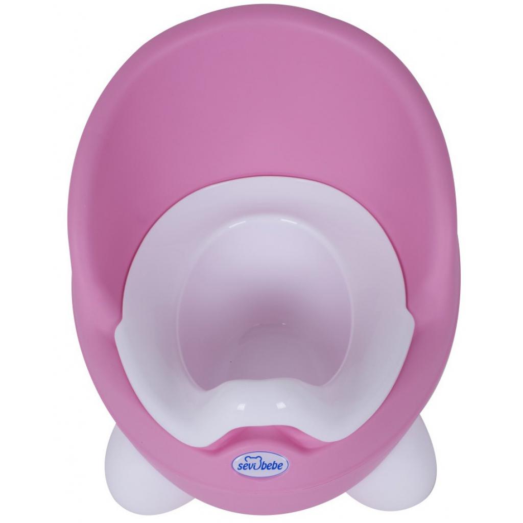 Горщик Sevi Bebe стільчик 66 Рожевий (8692241106621) - зображення 2
