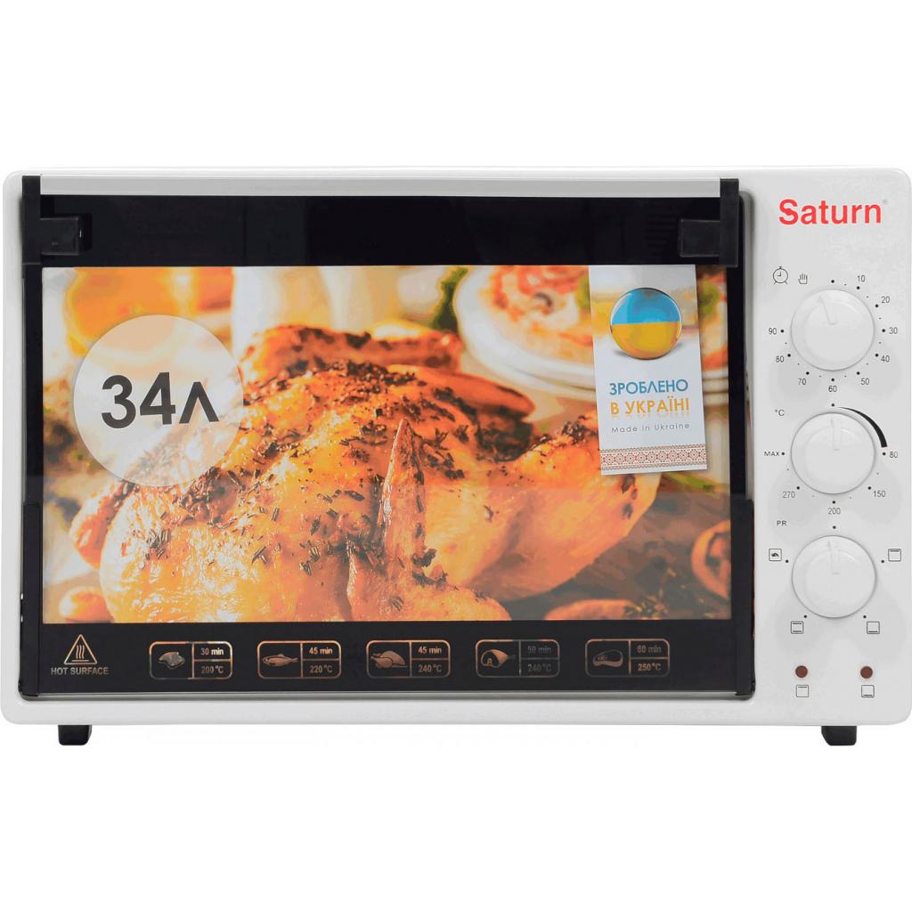 Електропіч Saturn ST-EC 3402 White (ST-EC3402White) - зображення 1