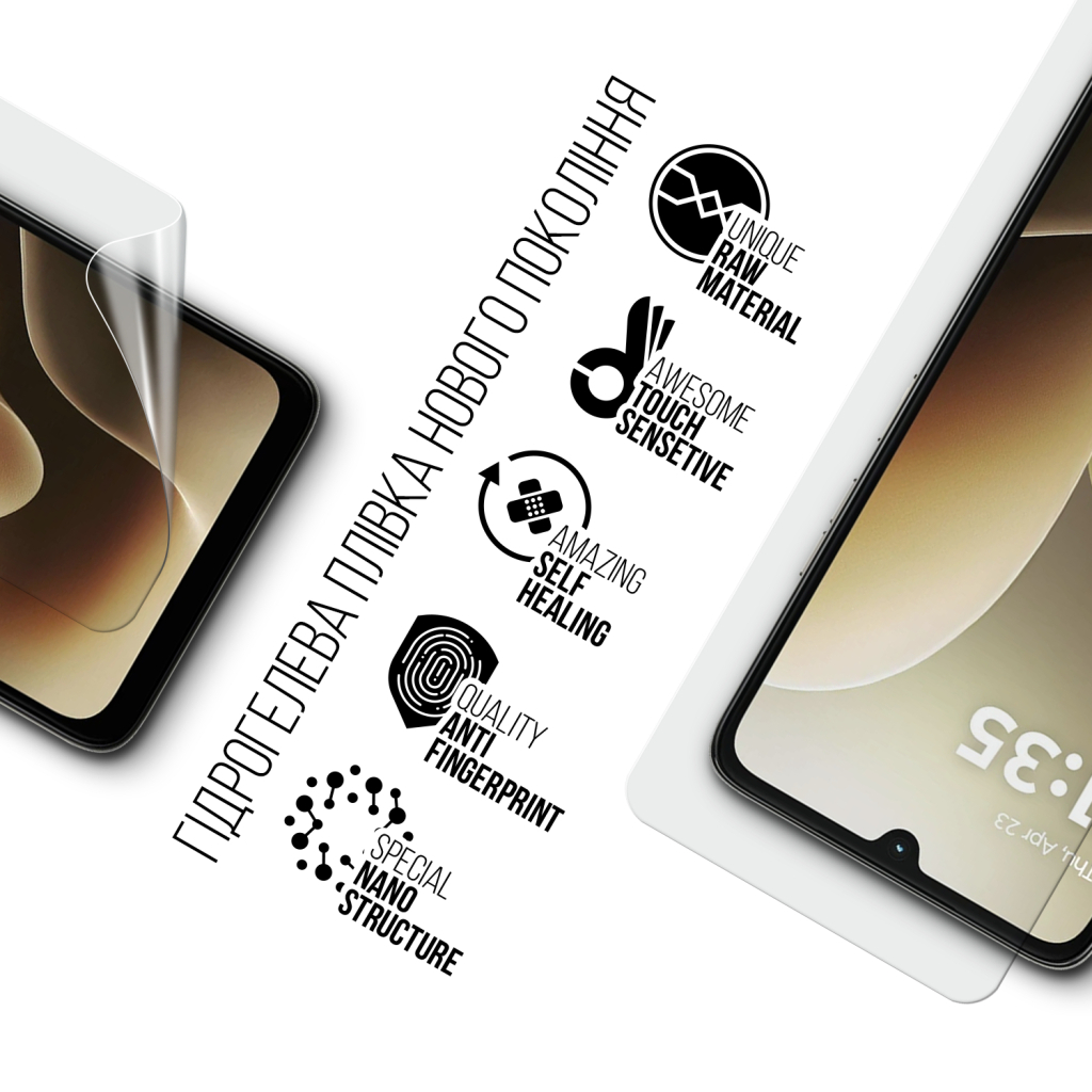 Плівка захисна Armorstandart hydrogel Motorola G06 Power 4G (ARM89089) - зображення 2