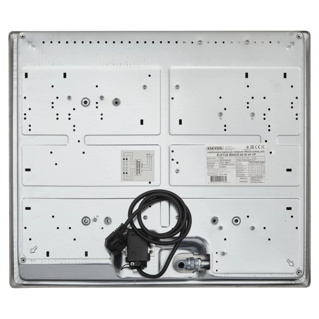 Варочна поверхня Eleyus BRAVO 60 IS H1 CF - зображення 9