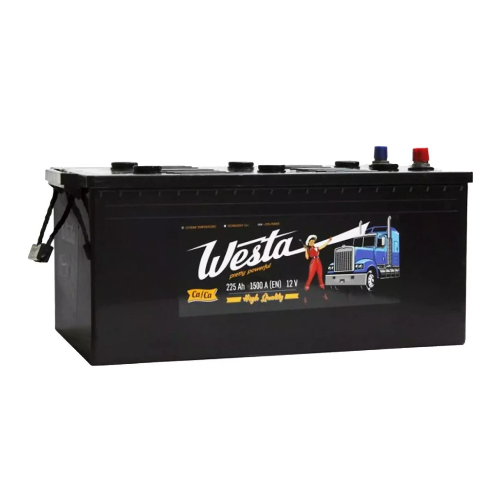 Акумулятор автомобільний Westa 6CT-225A - зображення 1