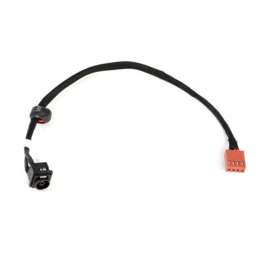 Роз'єм живлення ноутбука з кабелем для Sony PJ177 (6.5mm x 4.4mm + center pin), 4-pin Универсальный (A49054) - зображення 2
