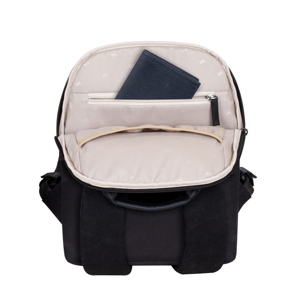 Рюкзак для ноутбука RivaCase 13.3" 8521 Cardiff, Black (8521Black) - зображення 11