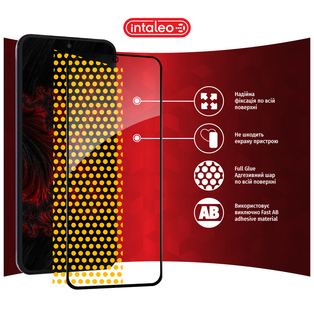 Скло захисне Intaleo Full Glue MOTO EDGE 30 Neo Black (1283126546709) - зображення 7