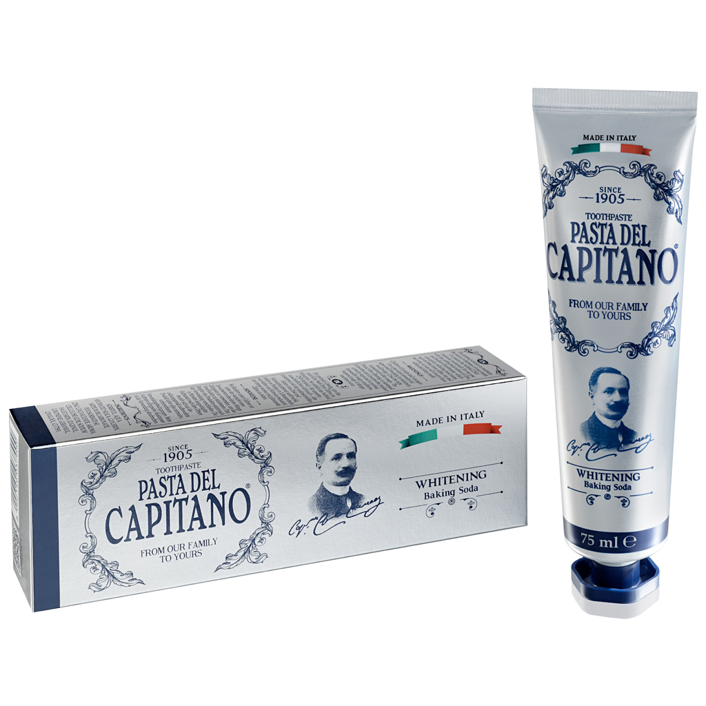 Зубна паста Pasta del Capitano Відбілювальна із содою 75 мл (8002140037900) - зображення 2