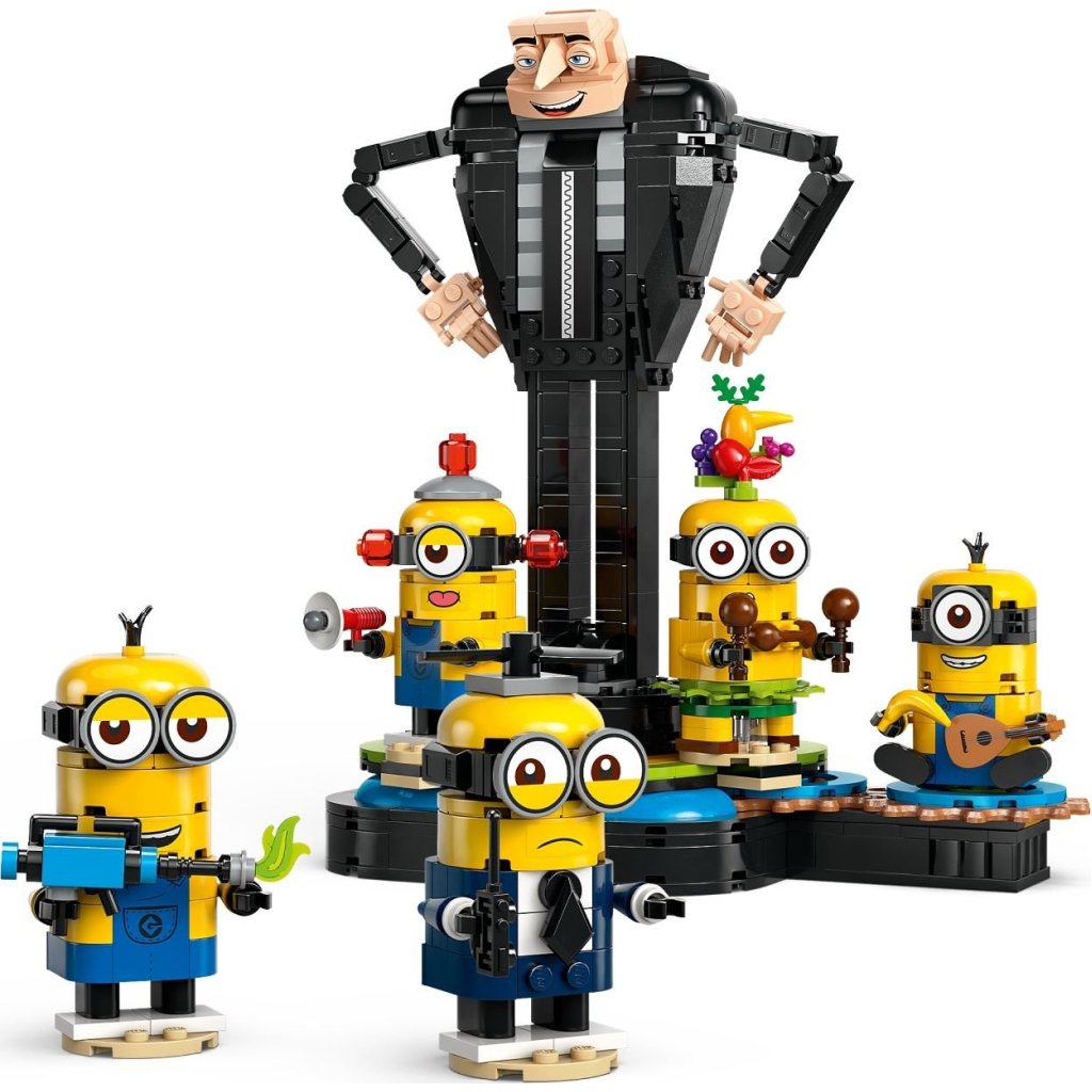 Конструктор LEGO Нікчемний я 4 Гру й посіпаки з кубиків 839 деталей (75582) - зображення 3