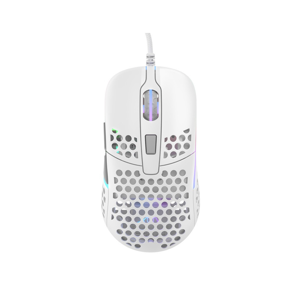 Мишка Xtrfy M42 RGB White (XG-M42-RGB-WHITE) - зображення 1