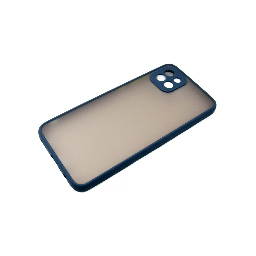 Чохол до мобільного телефона Dengos Matte Samsung Galaxy A03 (blue) (DG-TPU-MATT-94) - зображення 3