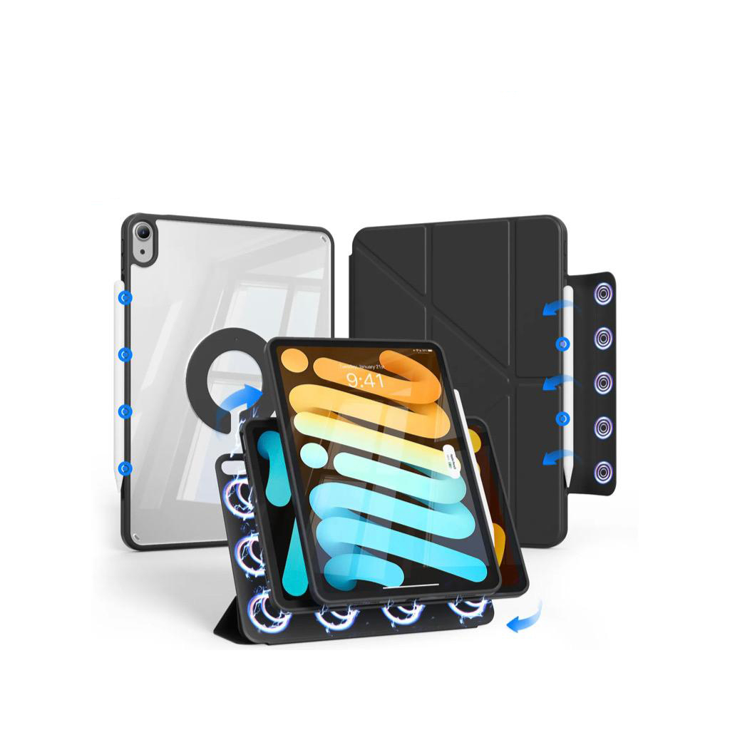 Чохол до планшета BeCover Ultra Slim Origami Flex Apple iPad Air 11" M2/M3 (2024/2025) Black (712975) - зображення 3