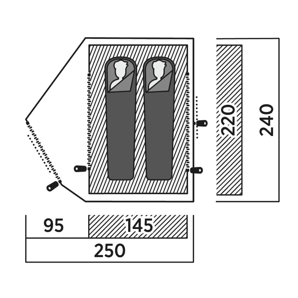 Намет Easy Camp Rondane 2 (120469) (931541) - зображення 8