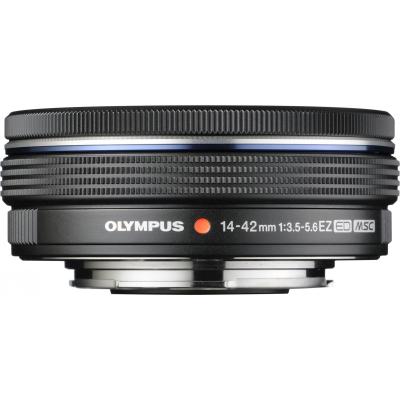 Об'єктив Olympus EZ-M1442-EZ 14-42mm pancake Black (V314070BE000) - зображення 2