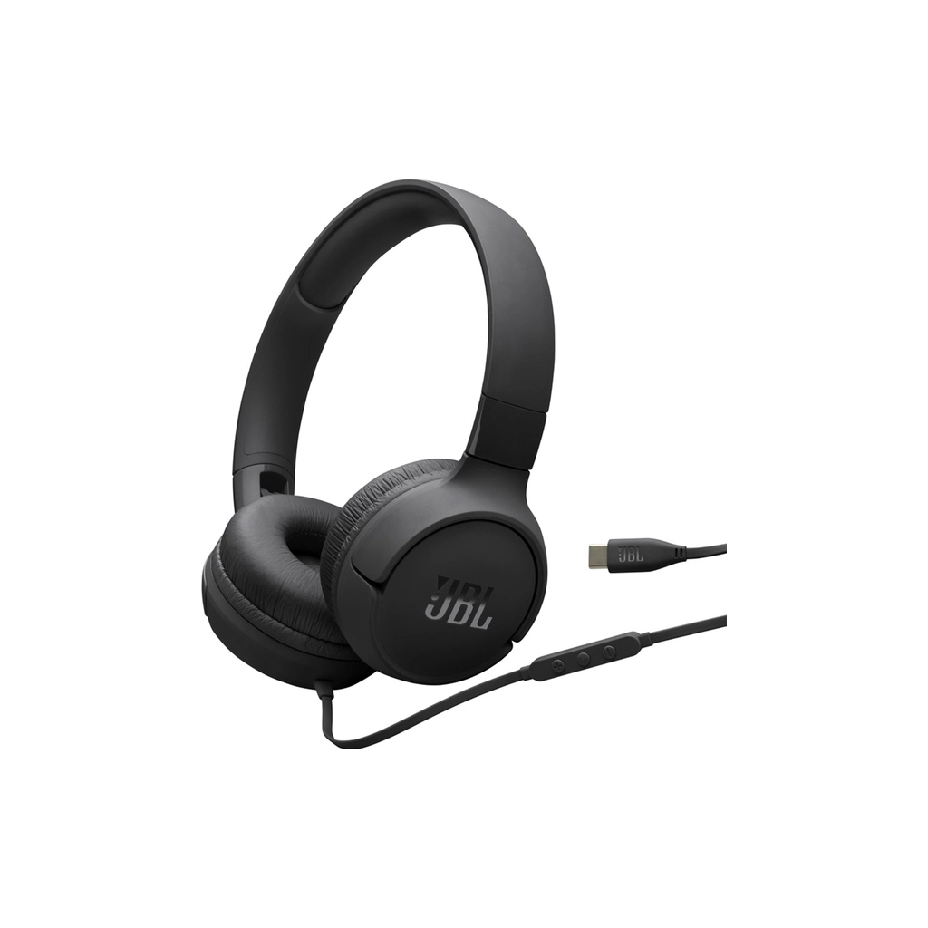 Навушники JBL Tune 520C USB-C Black (JBLT520CBLK) - зображення 1