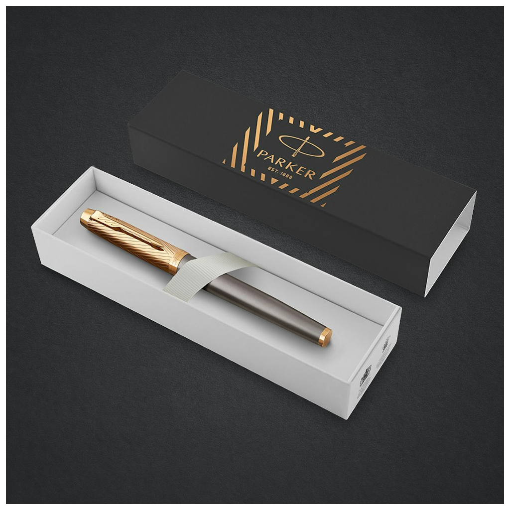 Ручка пір'яна Parker IM 17 Premium SE Pioneers GT FP F (25 511) - зображення 6