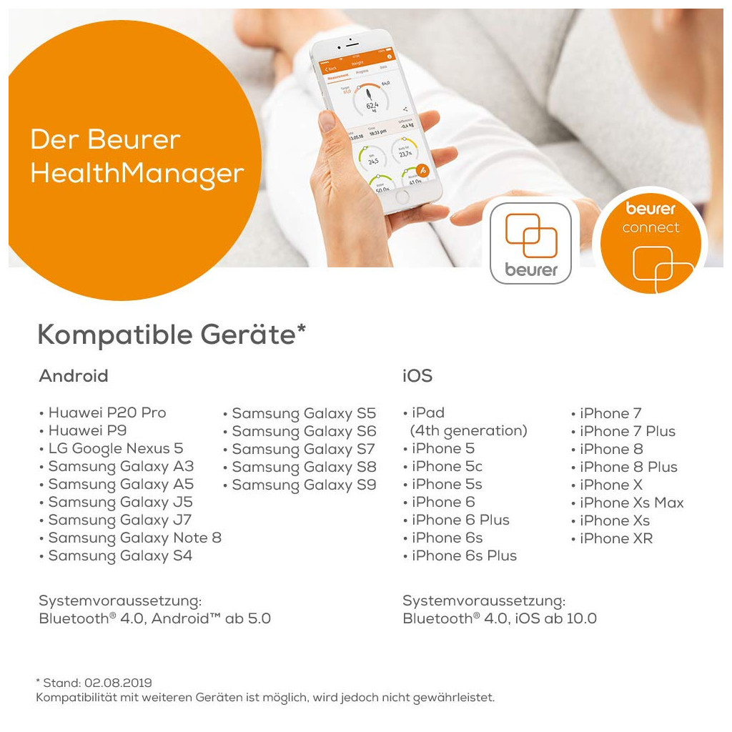 Ваги підлогові Beurer BF_600_PURE_WHITE - зображення 10