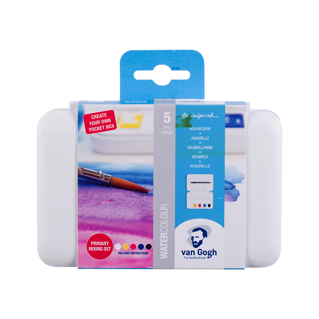 Акварельні фарби Royal Talens Van Gogh Primary 5 кювет (8712079498467) - зображення 1