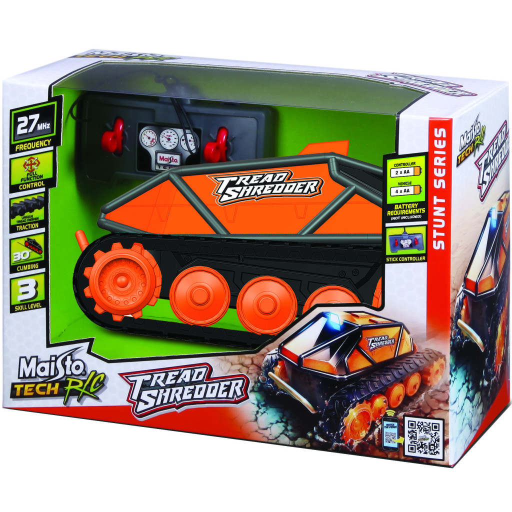 Радіокерована іграшка Maisto Tread Shredder помаранчево-чорний (82101 orange/black) - зображення 3