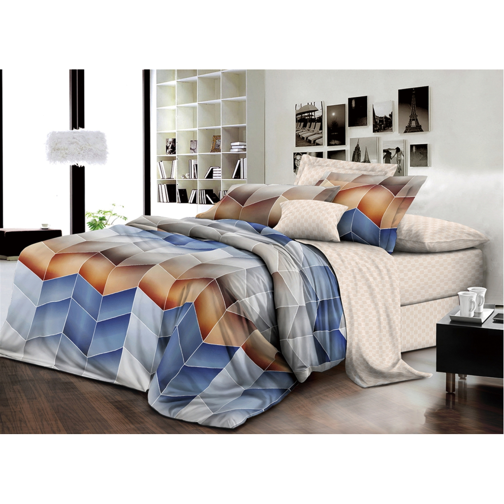 Постільна білизна MirSon Бязь Premium 17-0102 Ranulfo 143х210 (2200001607163) - зображення 1