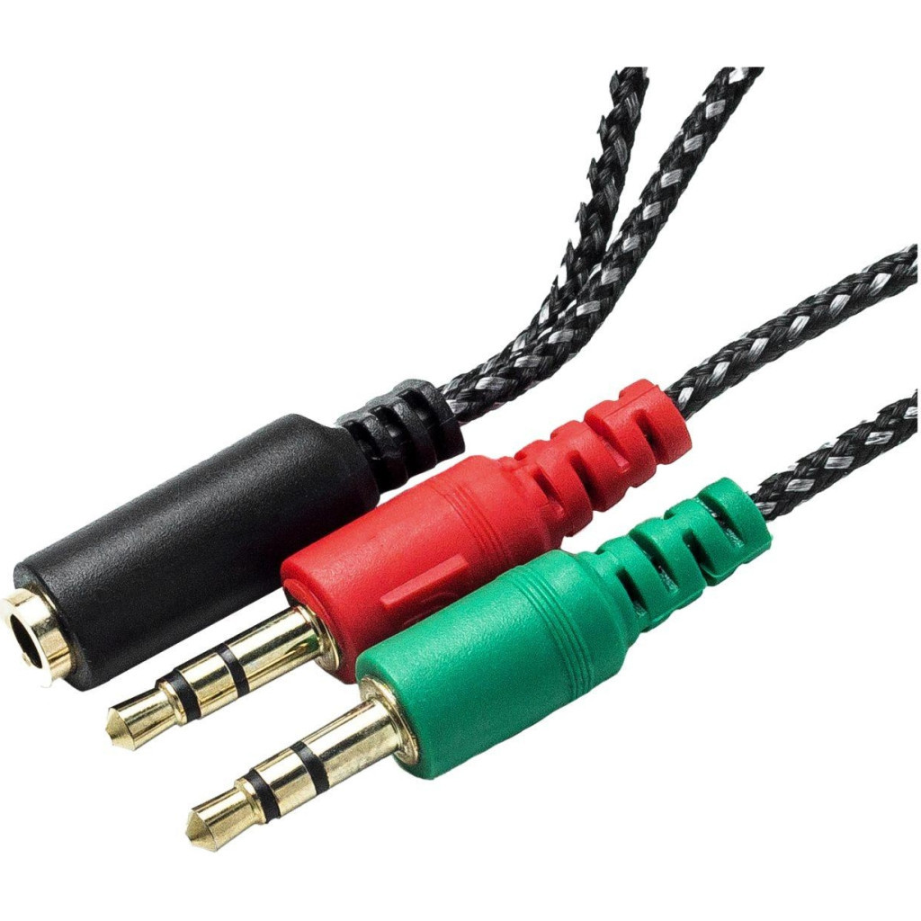 Перехідник XoKo AC-007 2x3.5-мм jack(F) - 3.5-мм 4pin jack(M) (XOKO AC-007) - зображення 2