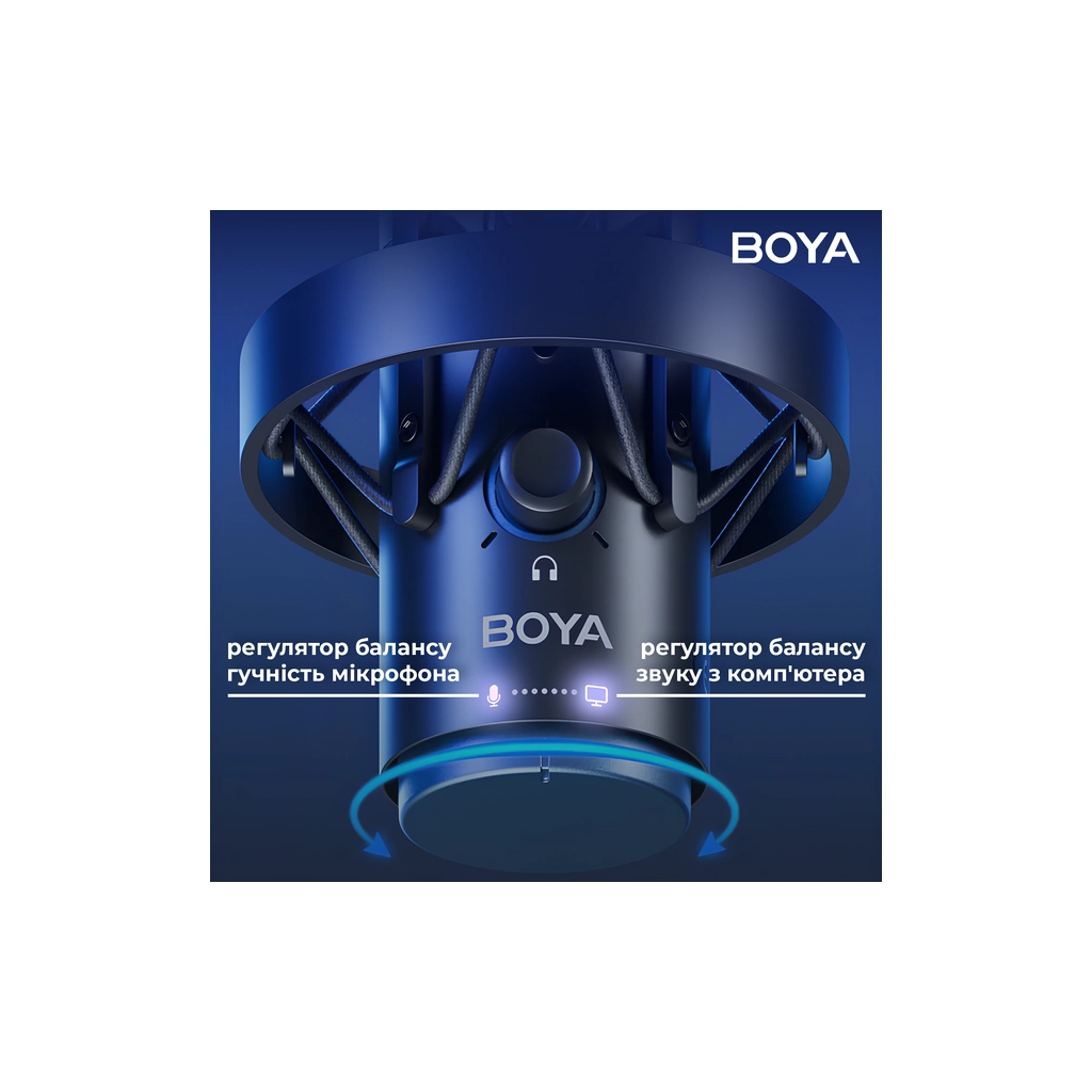 Мікрофон Boya K5-02 RGBType-C/3,5 мм Jack Black (BOYA K5-02) - изображение 9