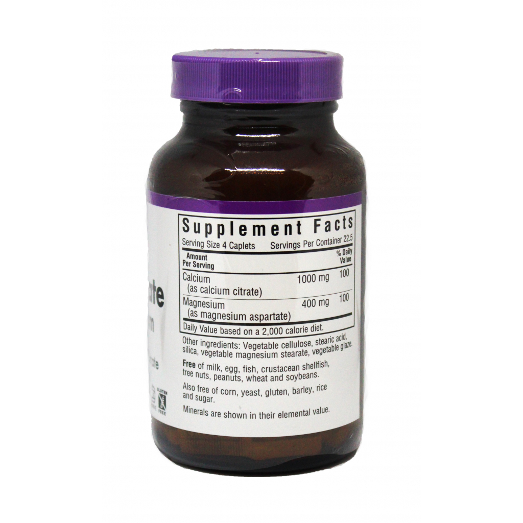 Мінерали Bluebonnet Nutrition Цитрат Кальцію + Магній, 90 капсул (BLB0716) - зображення 2