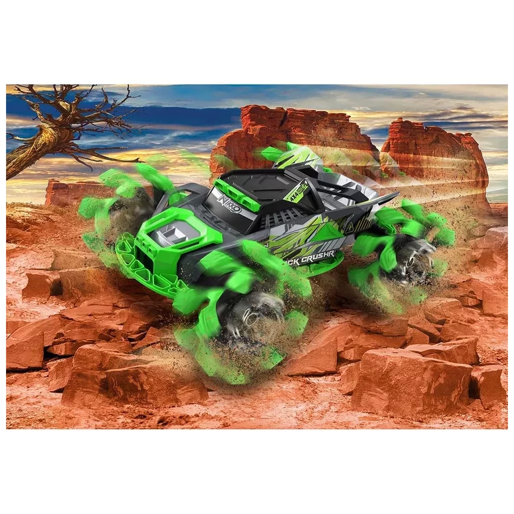 Радіокерована іграшка Nikko Rock CrushR Techno Green (10211) - зображення 5