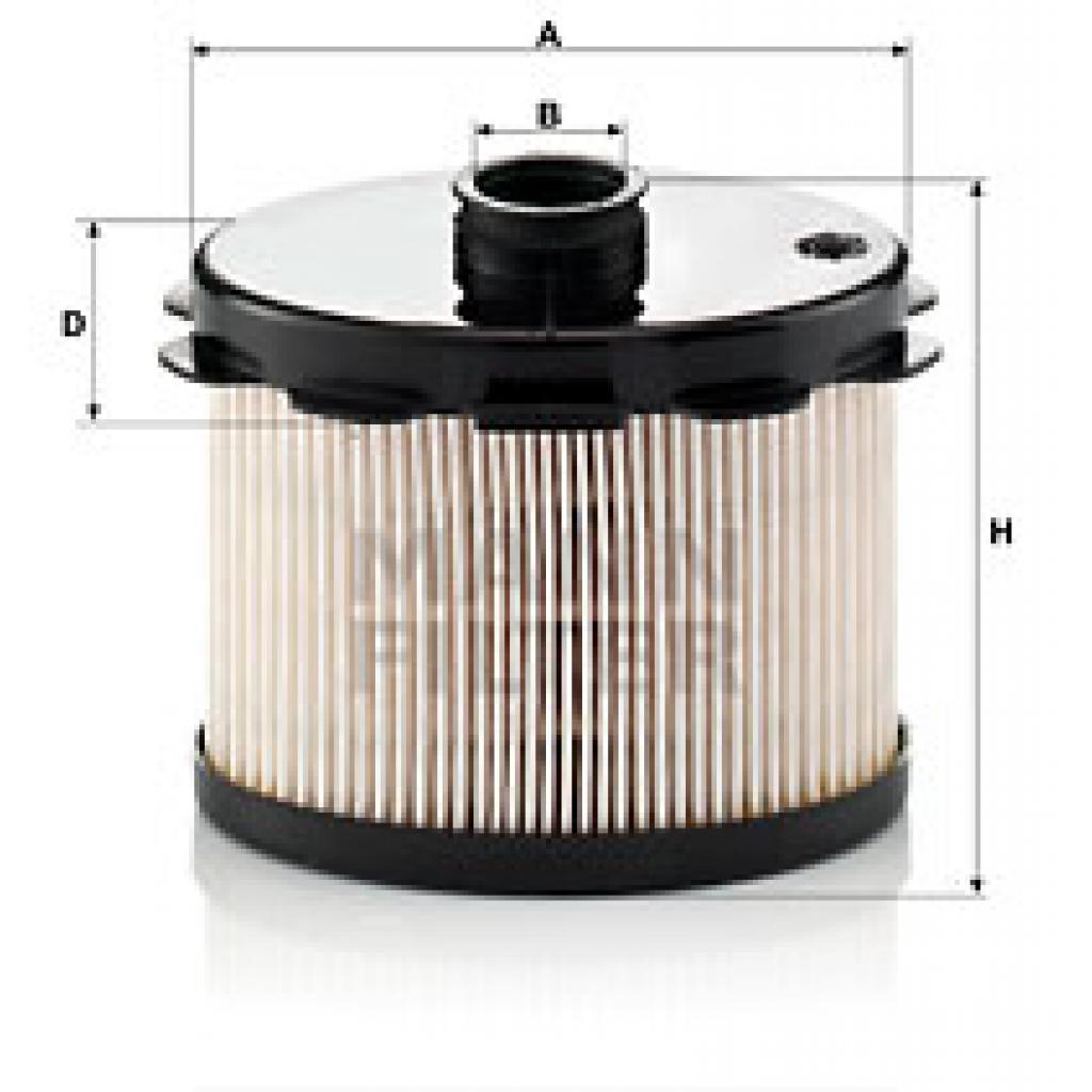 Фільтр паливний Mann PU1021X - зображення 1