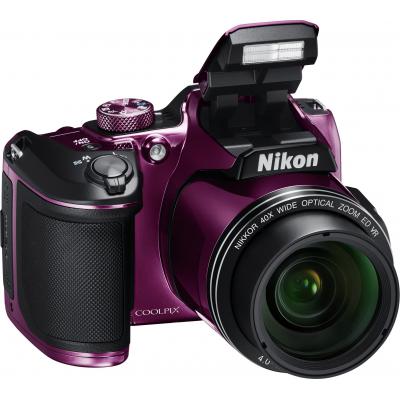 Цифровий фотоапарат Nikon Coolpix B500 Purple (VNA952E1) - изображение 3