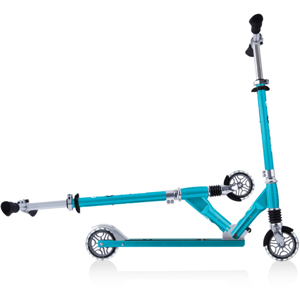 Самокат Globber Flow Element Comfort Lights колеса з підсвічуванням Блакитний (727-301) - зображення 6