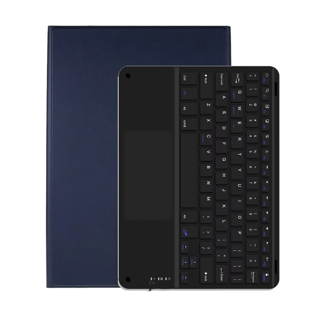 Чохол до планшета BeCover Keyboard+TouchPad Apple iPad Air 11" M2/M3 (2024/2025) Deep Blue (712596) - зображення 2