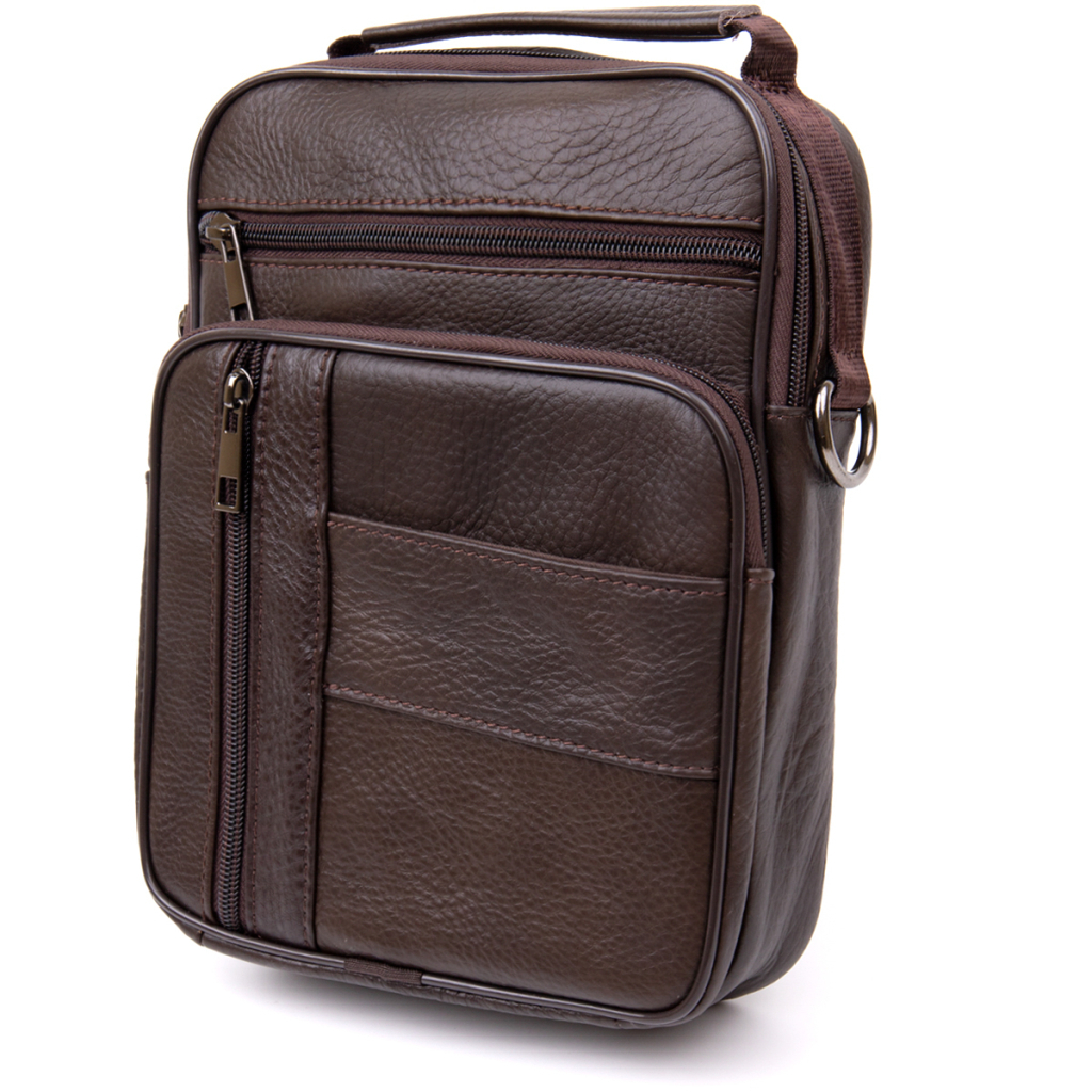 Сумка Vintage Коричнева (20436) - зображення 1