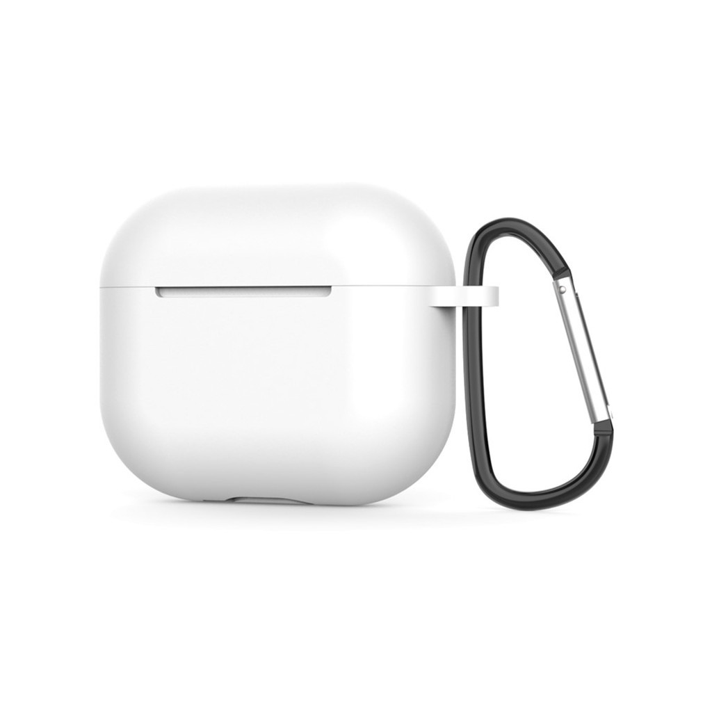 Чохол для навушників BeCover Silicon для Apple AirPods (3nd Gen) White (707184) - зображення 2