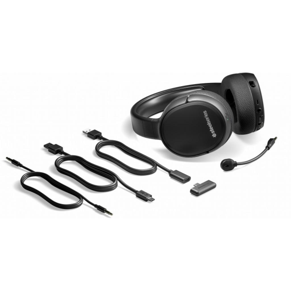Навушники SteelSeries Arctis 1 Wireless for PS5 Black (SS61519) - зображення 7
