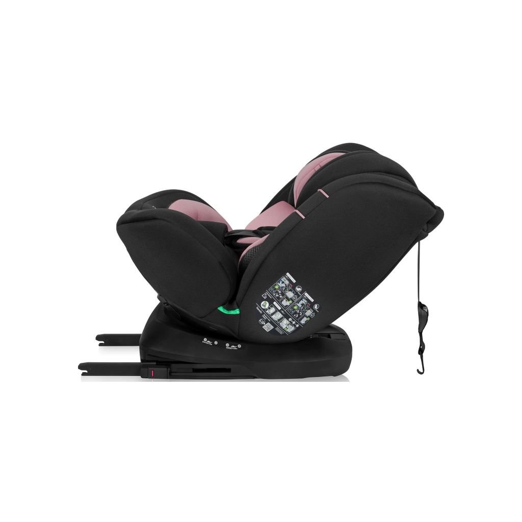 Автокрісло Lionelo Bastiaan i-Size Pink Rose (LO-BASTIAAN I-SIZE PINK ROSE) - зображення 4