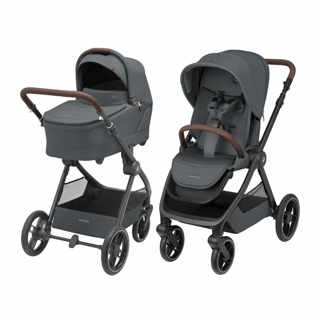 Коляска Maxi-Cosi 2 в 1 Oxford+ Twillic Graphite (1978204110) - зображення 1