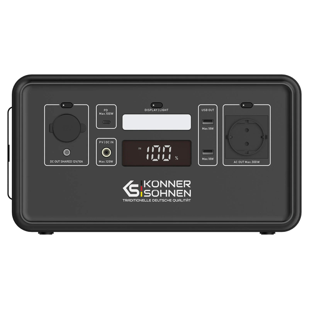Зарядна станція Konner&Sohnen KS500PS 500W 448Wh (KS500PS) - изображение 1