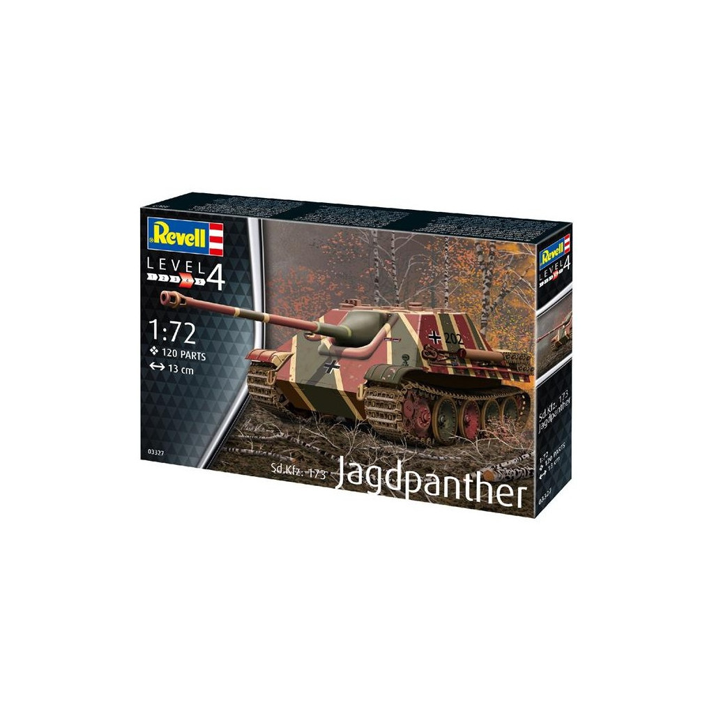 Збірна модель Revell САУ "Ягдпантера". Масштаб 1:72 (RVL-03327) - зображення 1