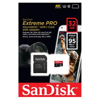 Карта пам'яті SanDisk 32GB miсroSDHC class 10 UHS-I U3 (SDSQXXG-032G-GN6MA) - зображення 4