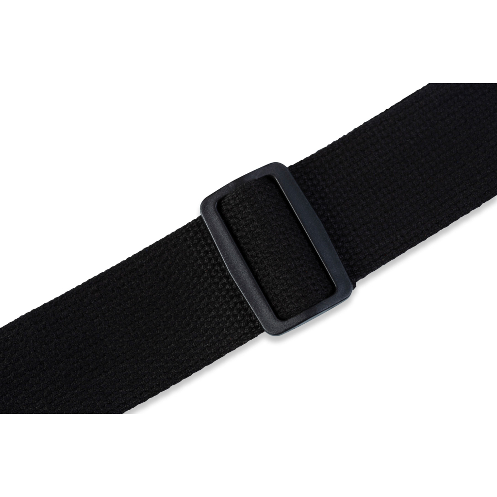 Ремінь для гітари Levy's Classics Series Cotton Guitar Strap Black (MC8-BLK) - зображення 3
